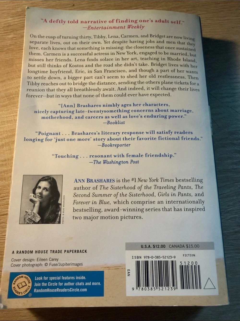 Sisterhood Everlasting by -Ann Brashares